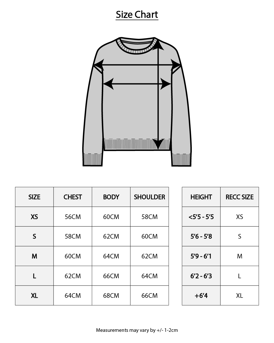 DYS KNIT (BLACK)