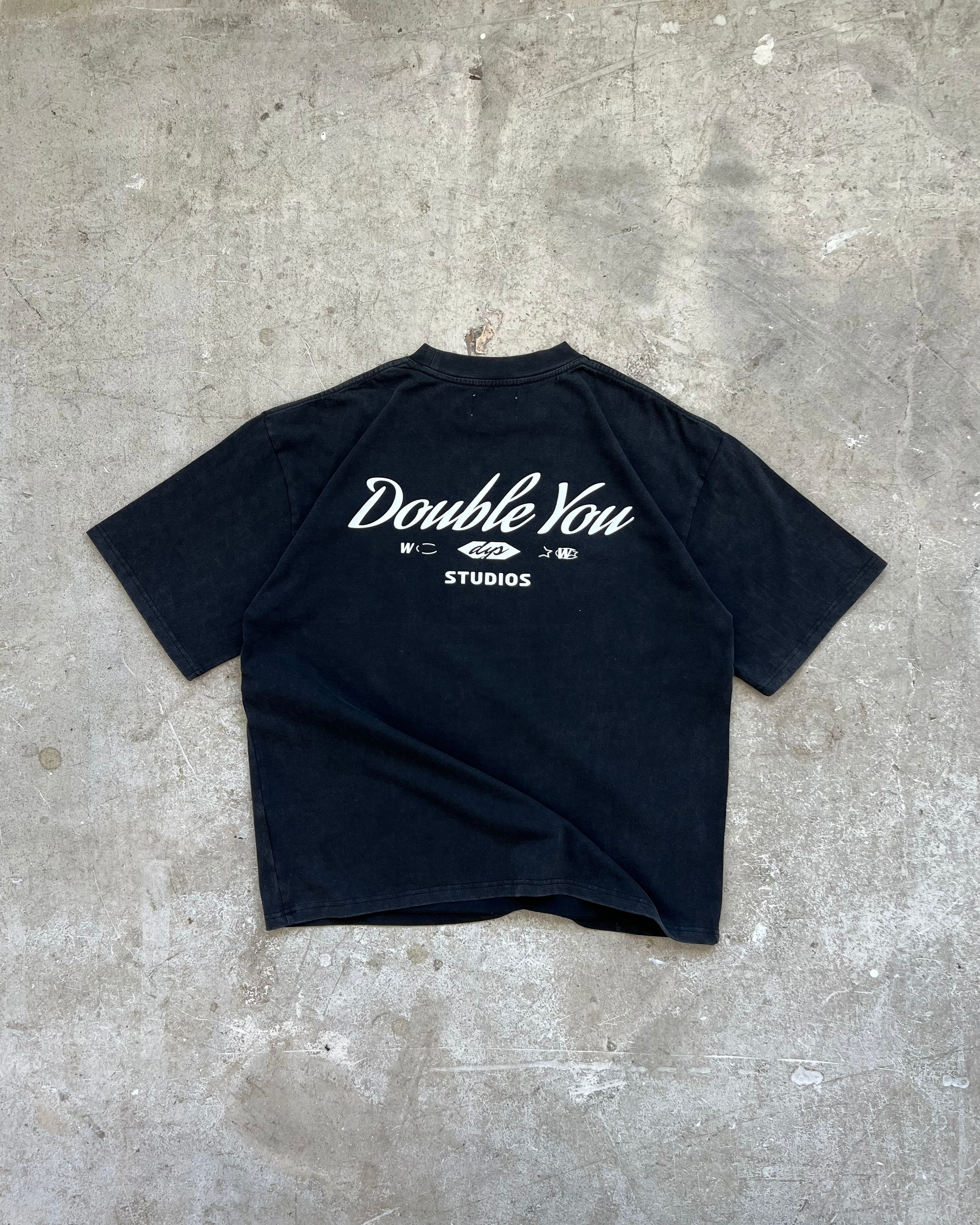 STUDIOS TEE (WASHED BLACK)