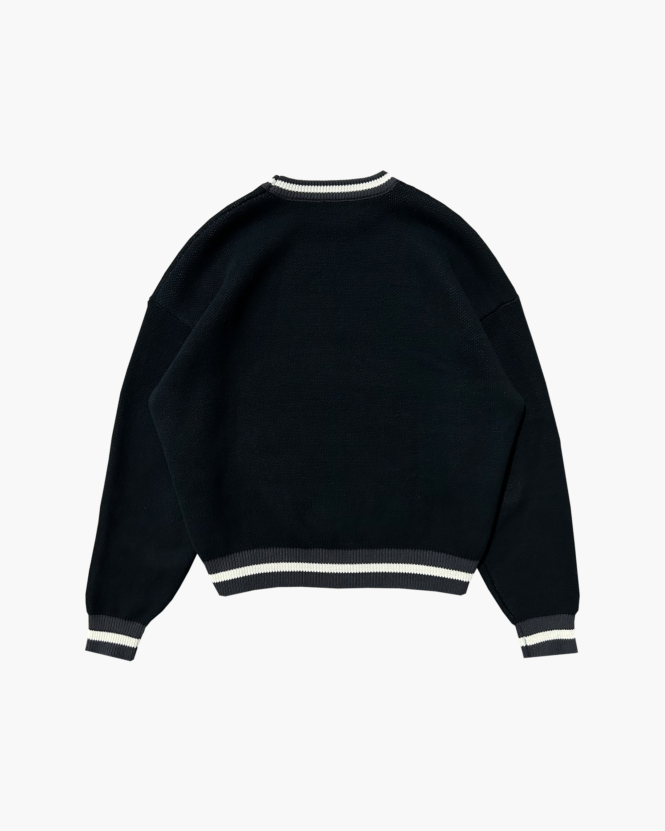 STRIPE KNIT (BLACK)