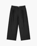 Pleated Trouser (Black)