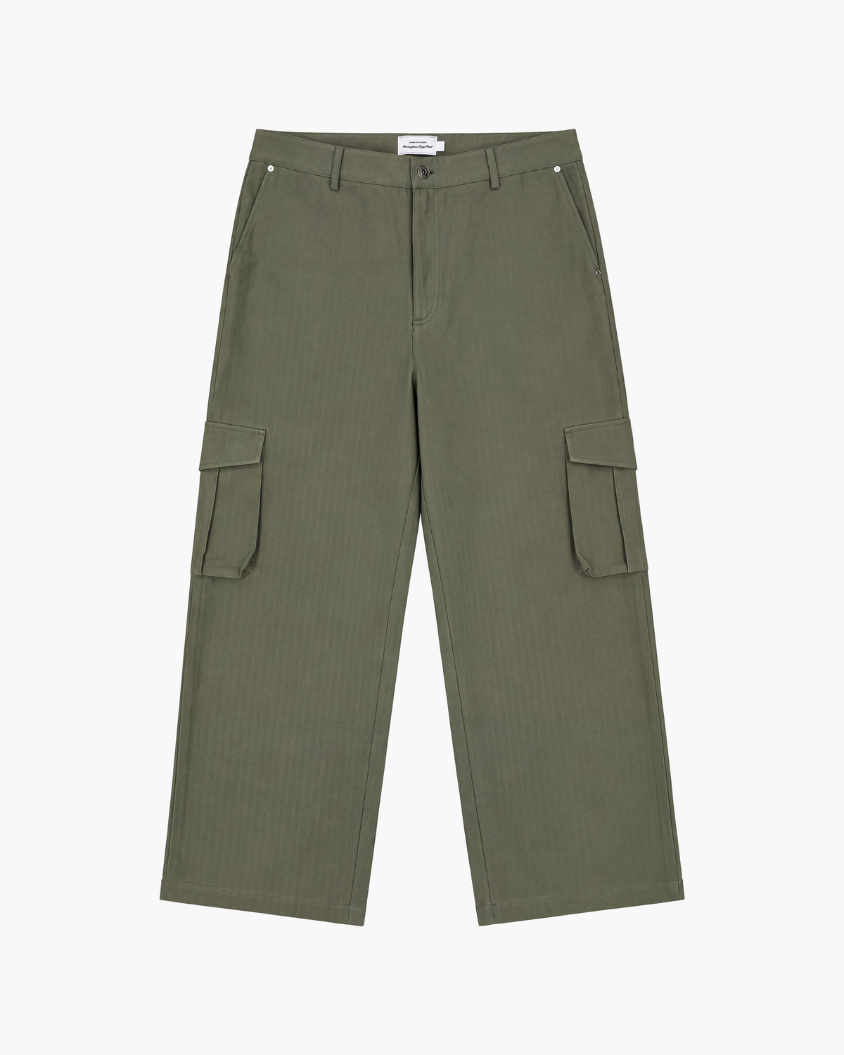 Herringbone Cargo Pant