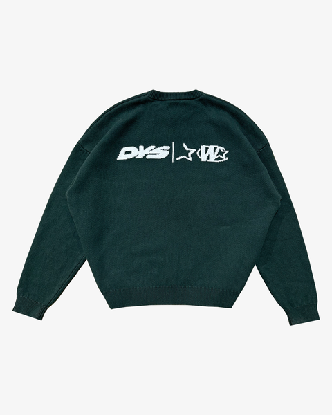 STAR LOGO KNIT (FOREST GREEN)