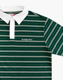 DYS STRIPE POLO (GREEN)