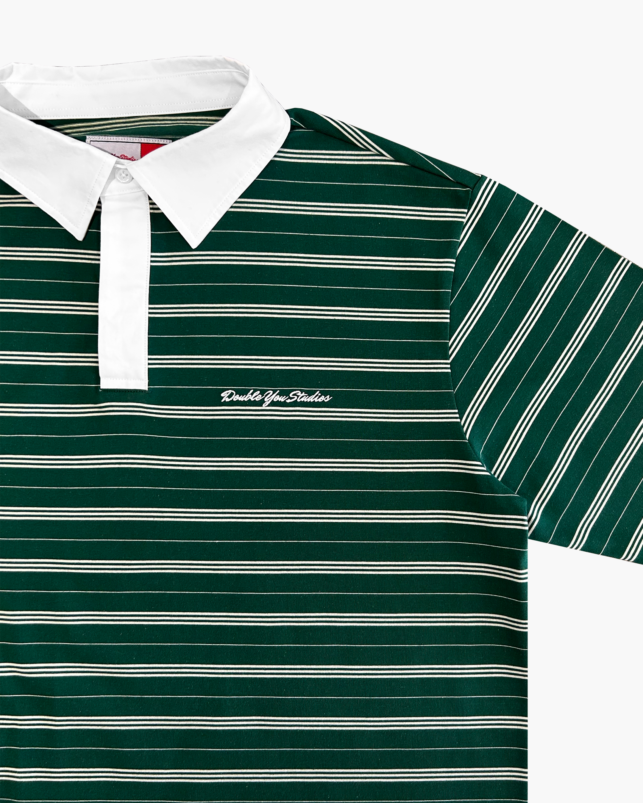 DYS STRIPE POLO (GREEN)