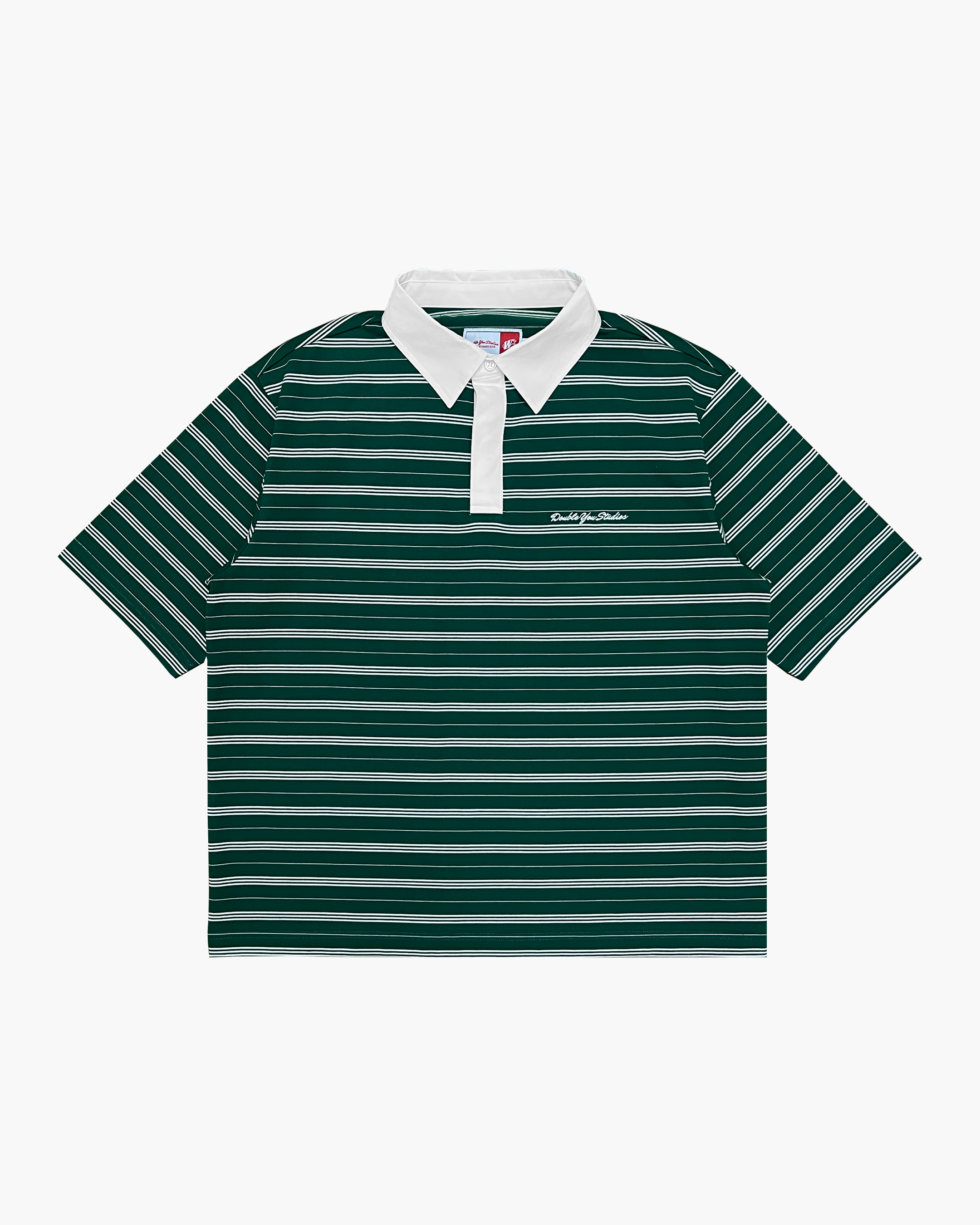 DYS STRIPE POLO (GREEN)