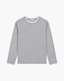 Double Hem Longsleeve (Grey Marl)