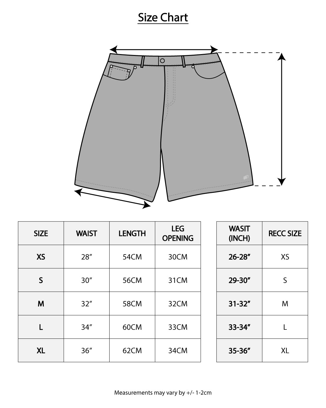 WASHED BLACK DENIM JORTS
