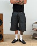 RAW DENIM SHORTS
