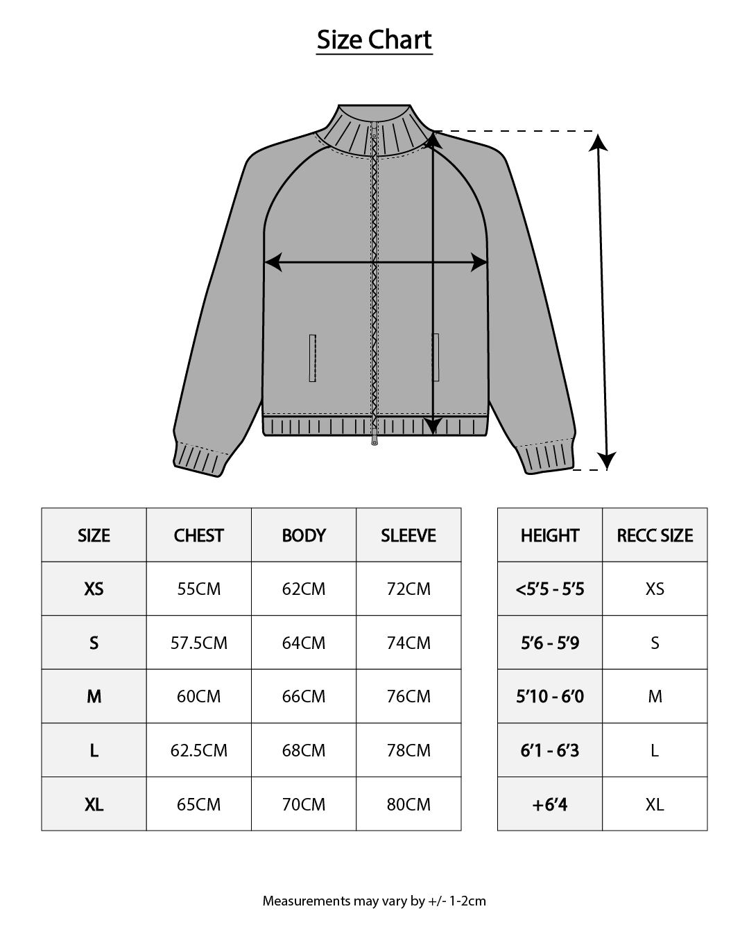 ZIP KNIT (BLACK)