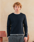 Double Hem Longsleeve (Navy)