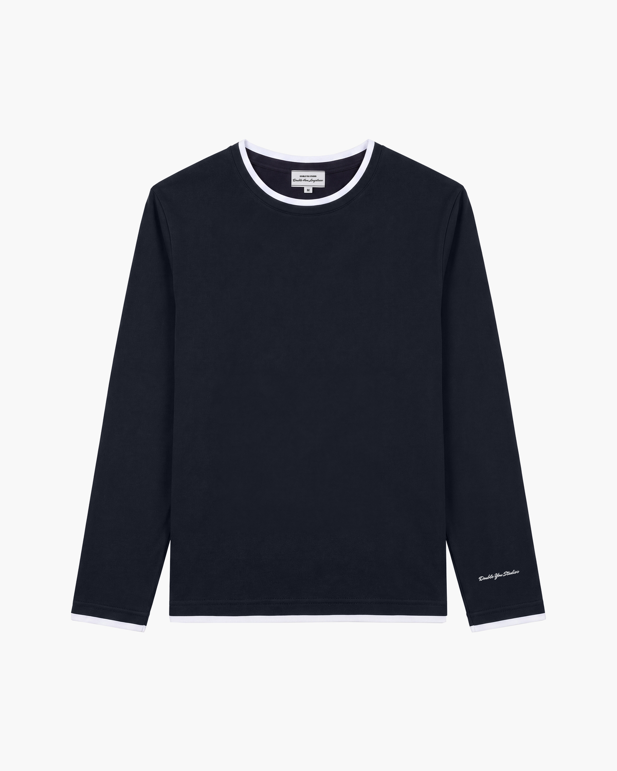 Double Hem Longsleeve (Navy)