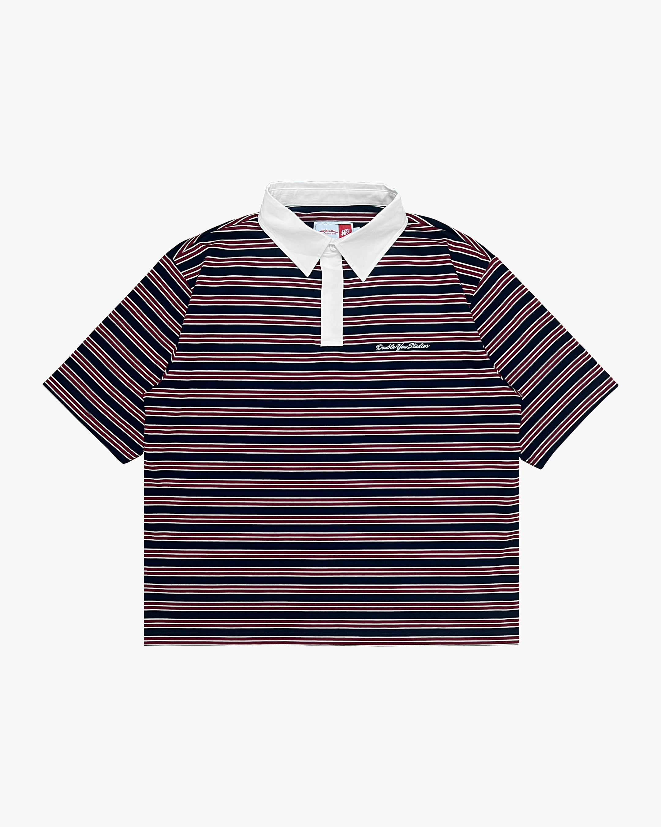 DYS STRIPE POLO (NAVY)