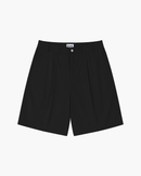Pleated Shorts (Black)