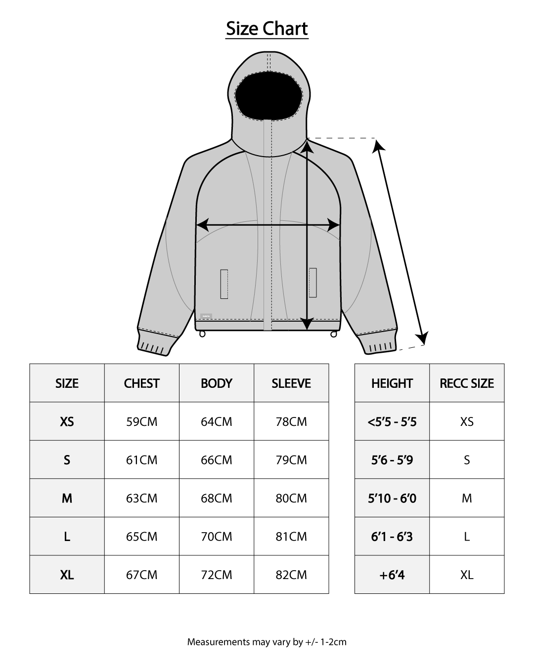 RAIN JACKET (GREY)