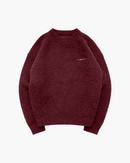 BRUSHED KNIT (WINE)