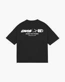 Split T-Shirt (Washed Black)