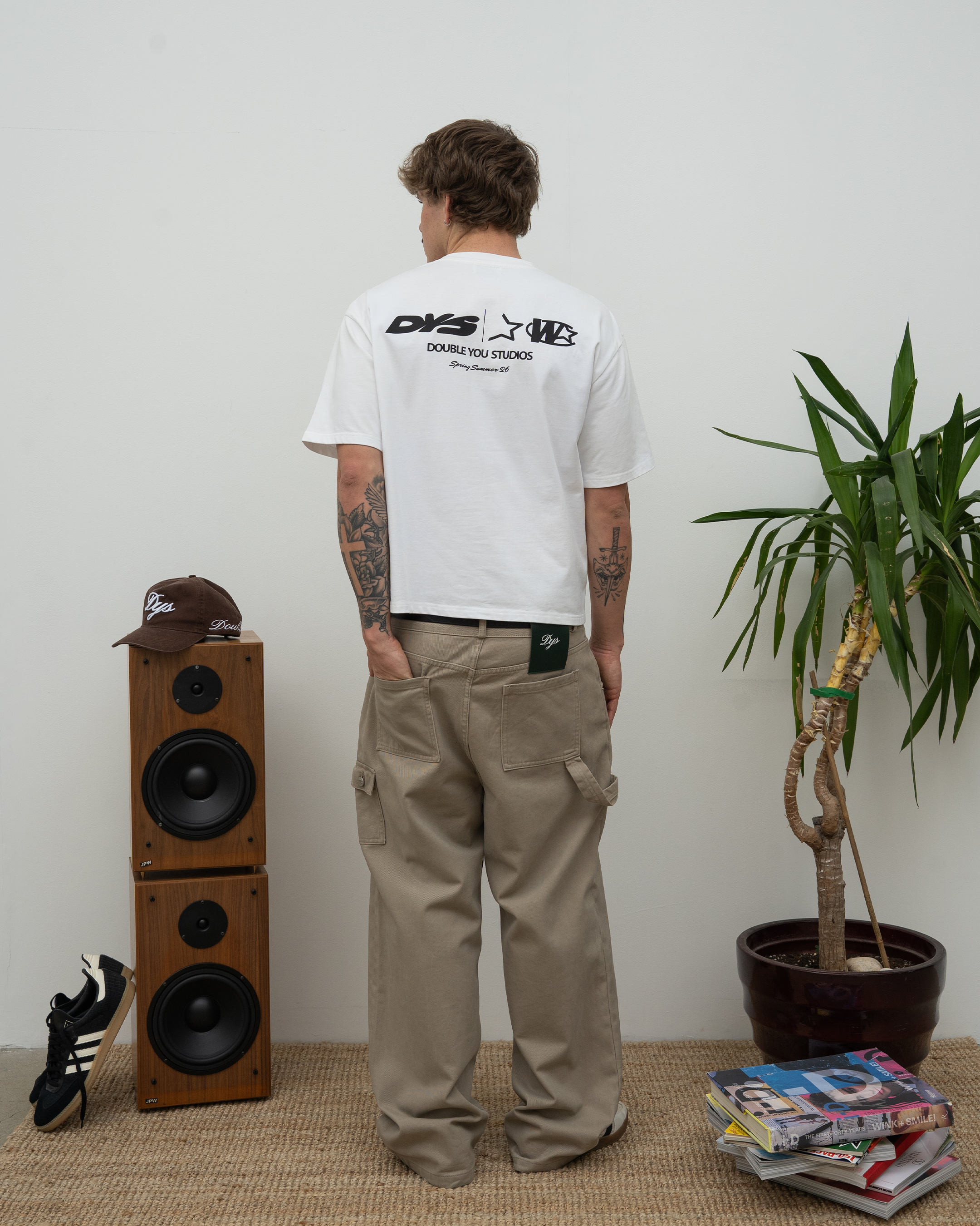 SPLIT TEE (WHITE)