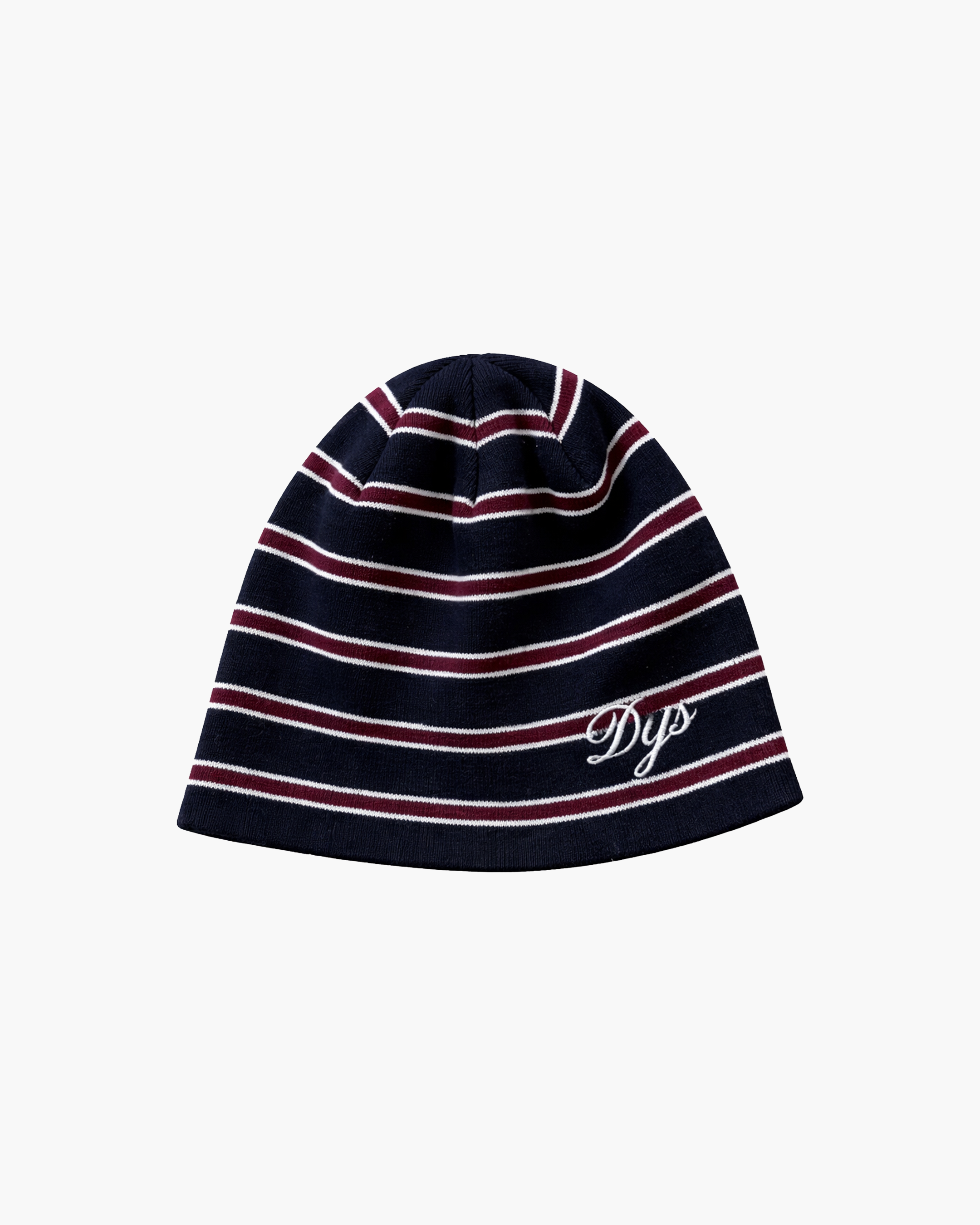STRIPE BEANIE (NAVY)
