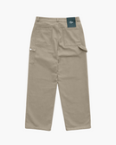 COTTON TWILL PANT (TAN)