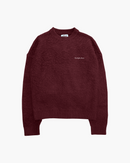 BRUSHED KNIT (WINE)