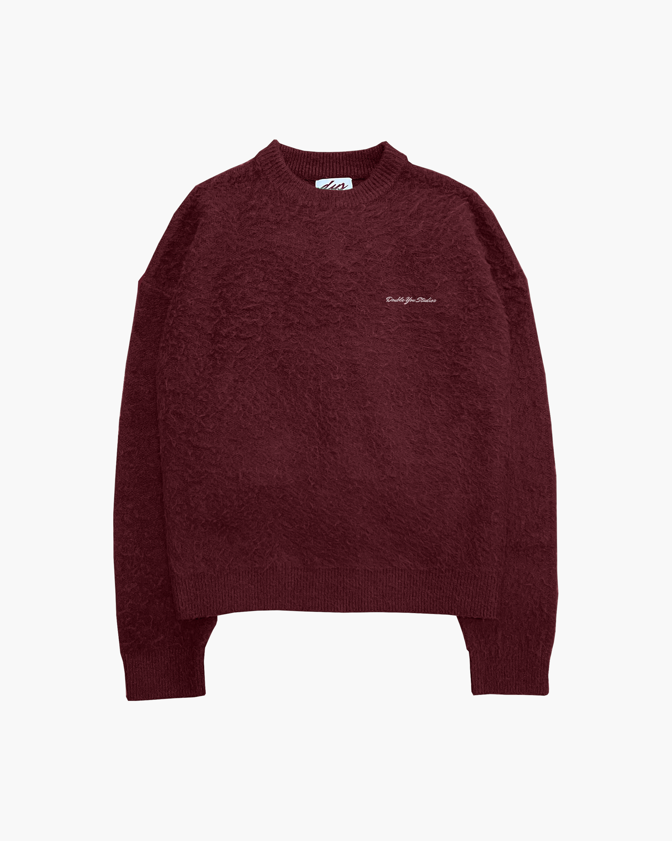 BRUSHED KNIT (WINE)